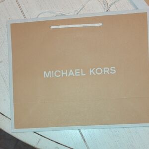 Michael Kors Gold Paper Bag